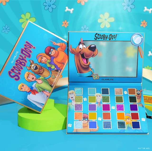 Glamlite Scooby-Doo palette ombretti 25 colori viso corpo