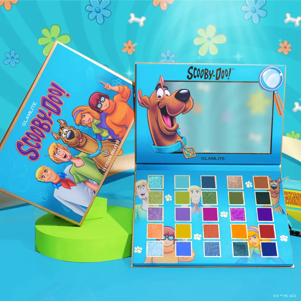 Glamlite Scooby-Doo palette ombretti 25 colori viso corpo