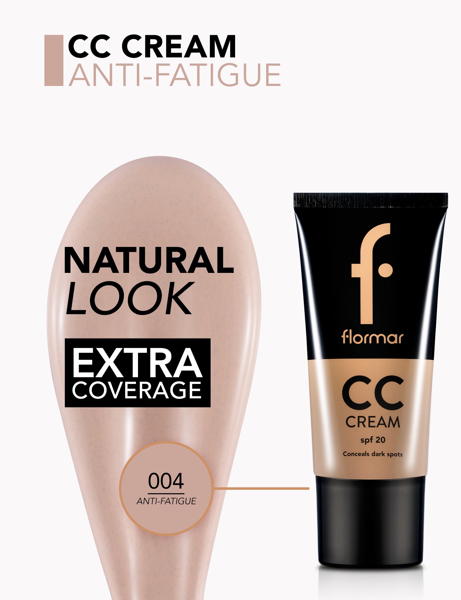 Pretty by Flormar CC 01 Anti-Dullness Crema Viso SPF15 Uniformante