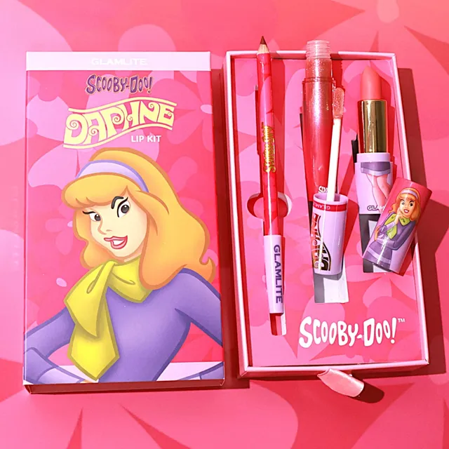 Glamlite Daphne Lip Kit trucco labbra 3 pezzi colore pieno