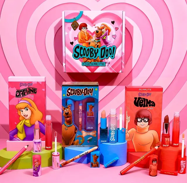 Glamlite Scooby-Doo Friends Lip Bundle set 3 kit labbra