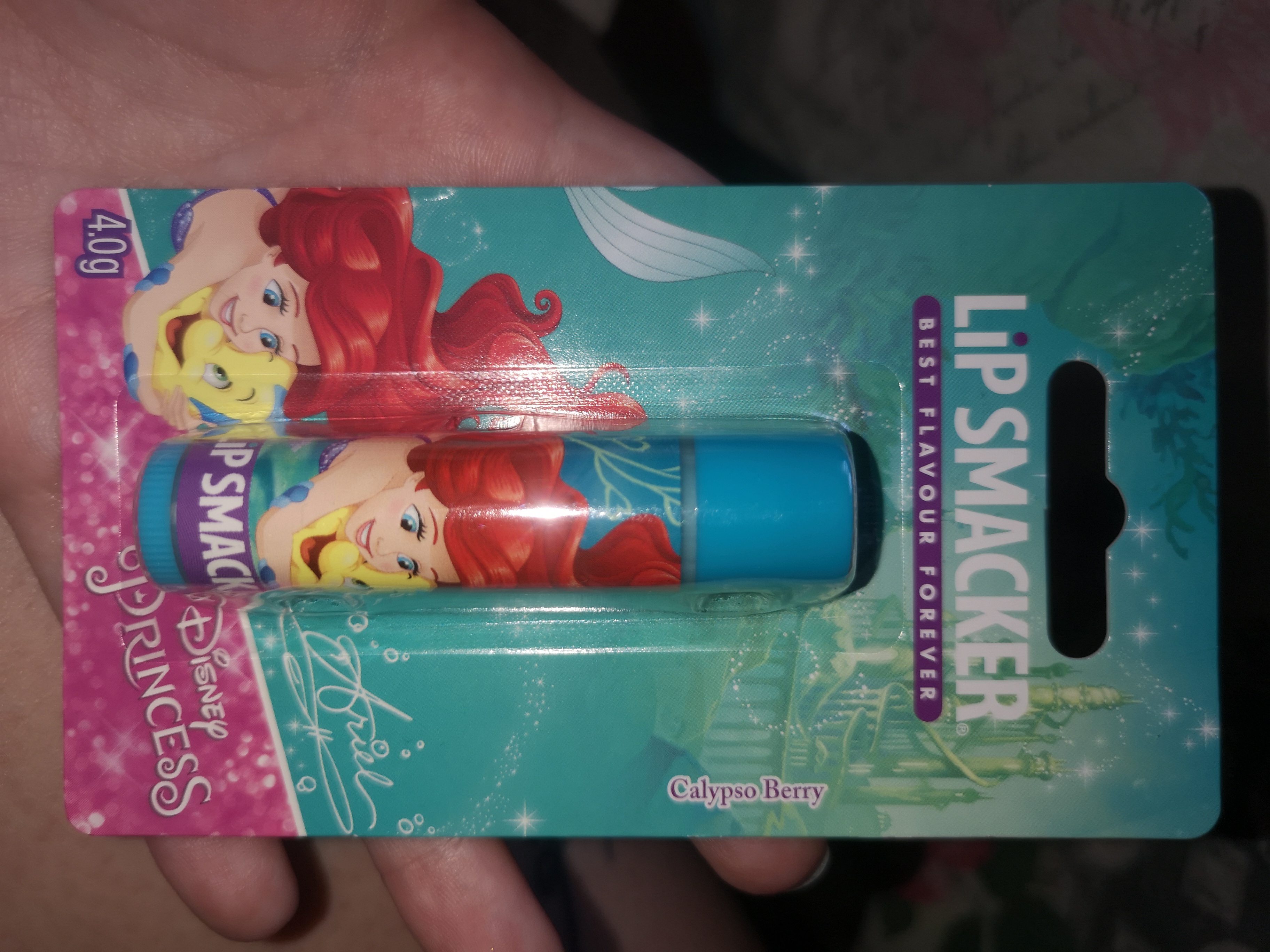 Lip Smacker Disney Ariel balsamo labbra frutti di bosco singolo