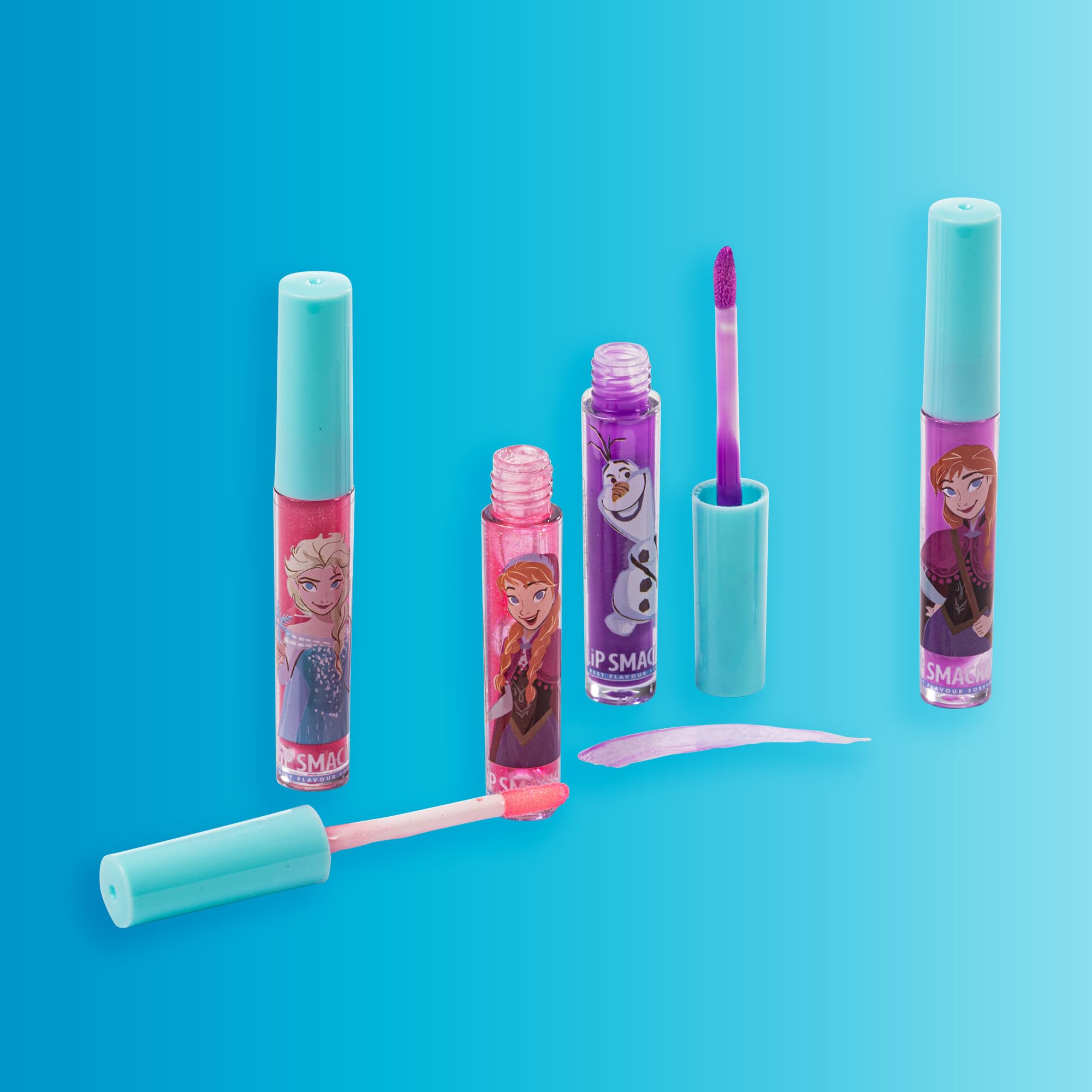 Lip Smacker Frozen Lip Gloss Set lucidalabbra 4 pezzi con pochette