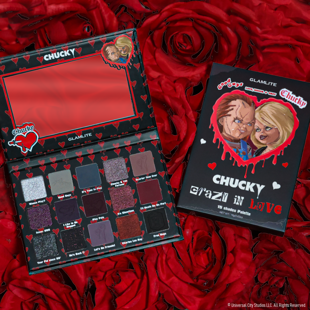 Glamlite Crazy In Love Palette Ombretti Chucky edizione 35 anni