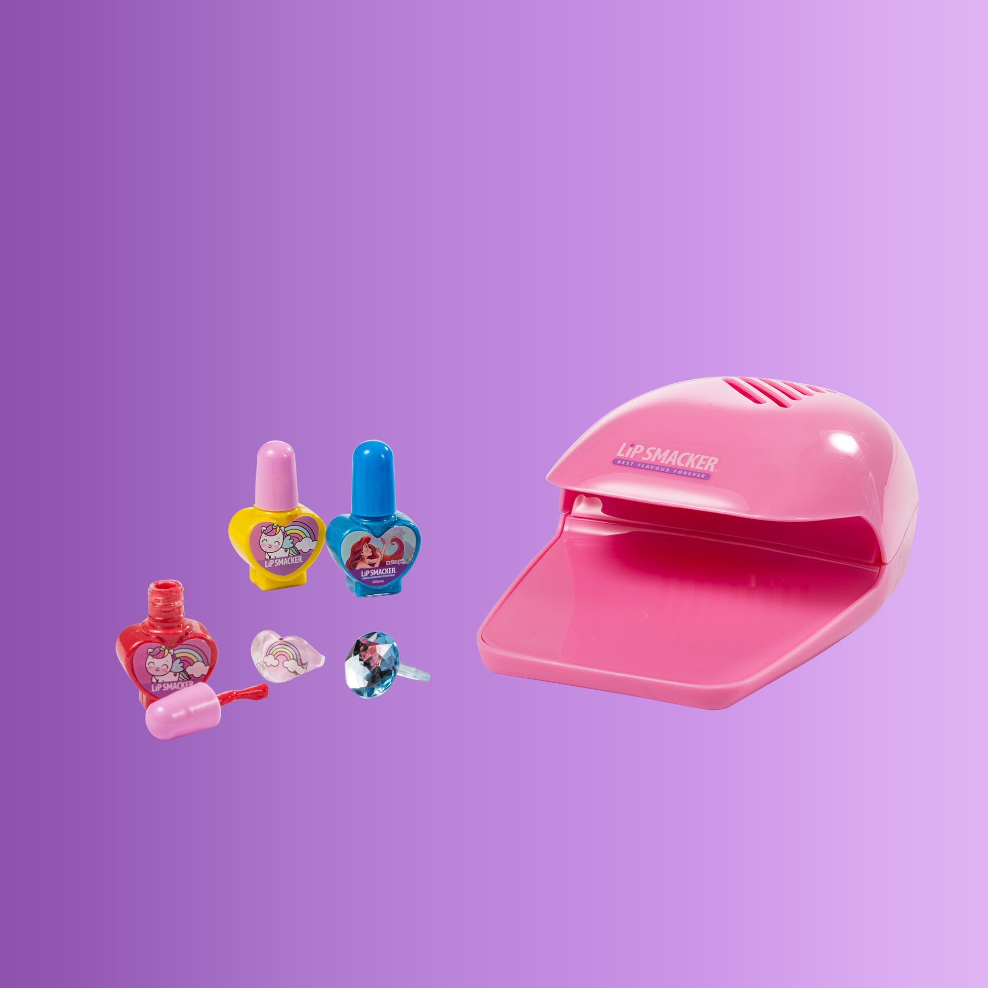 Lip Smacker Sparkle & Shine Nail Art Blockbuster set smalti bambina 8 pezzi