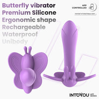 INTOYOU Wingy stimolatore farfalla clitoride lavanda app