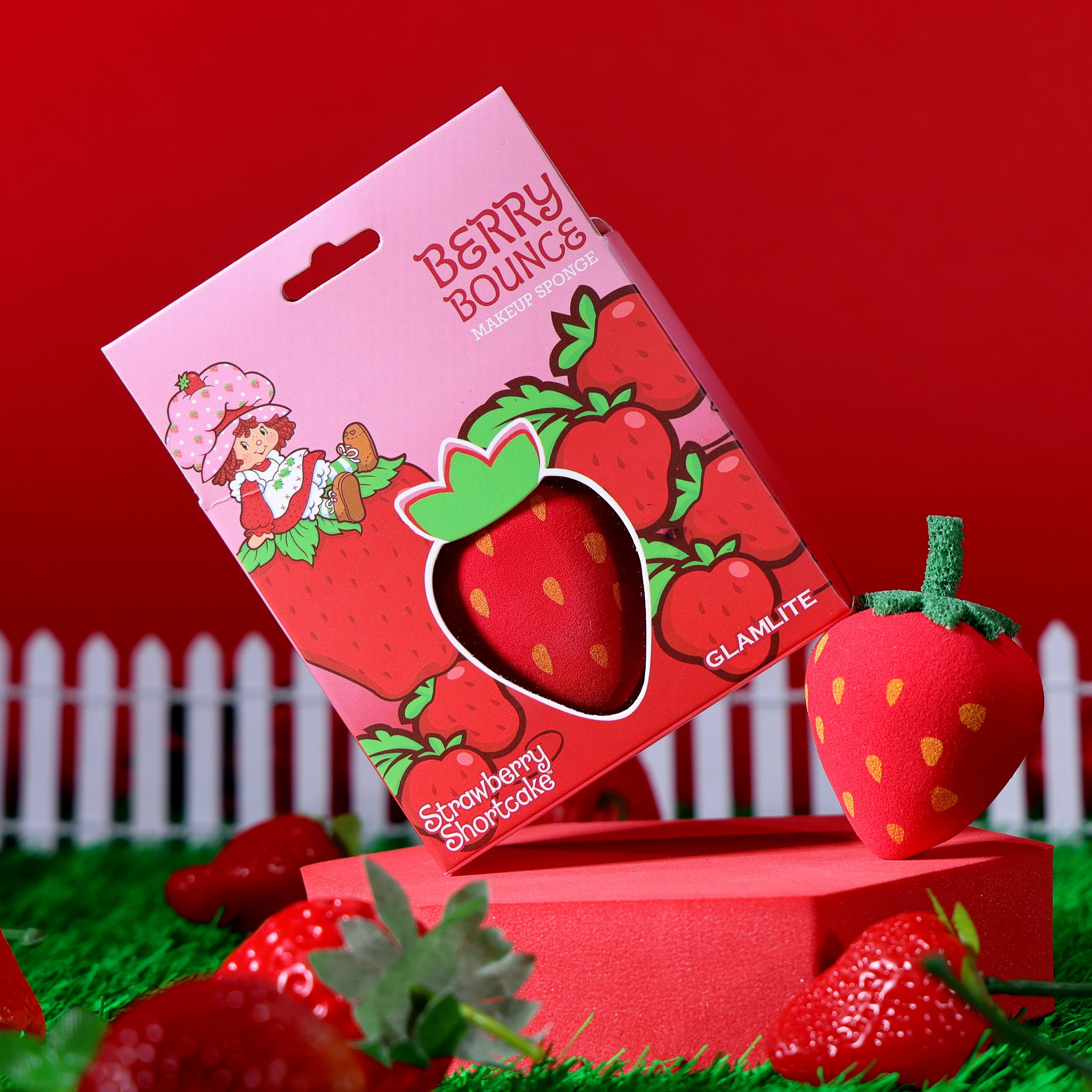 Glamlite Berry Bounce Spugnetta Trucco Fragola