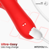 INTOYOU Per il clitoride Franky vibratore biting app