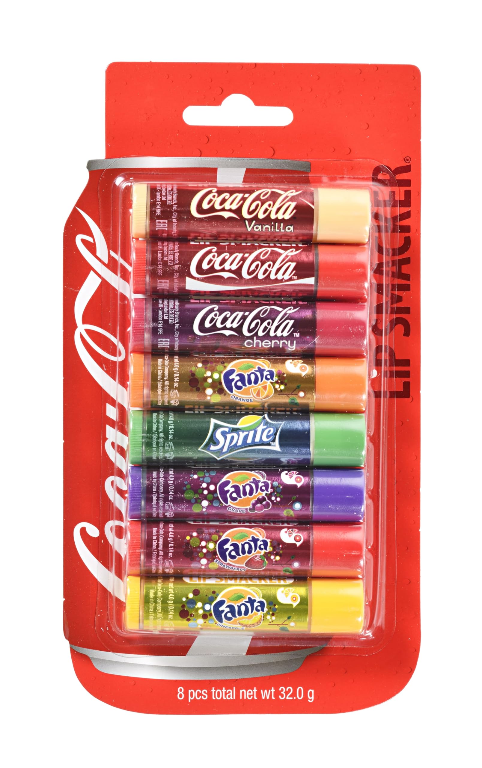 Lip Smacker Coca-Cola balsamo labbra lattina 6 gusti