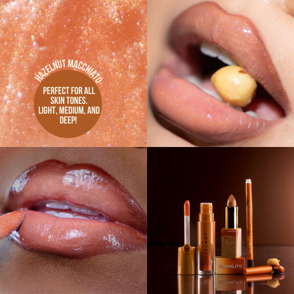 Glamlite Lip Kits Hazelnut Macchiato kit labbra 3 pezzi