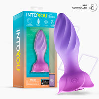 INTOYOU Moxy Plug Anale Rotante Vibrante con App