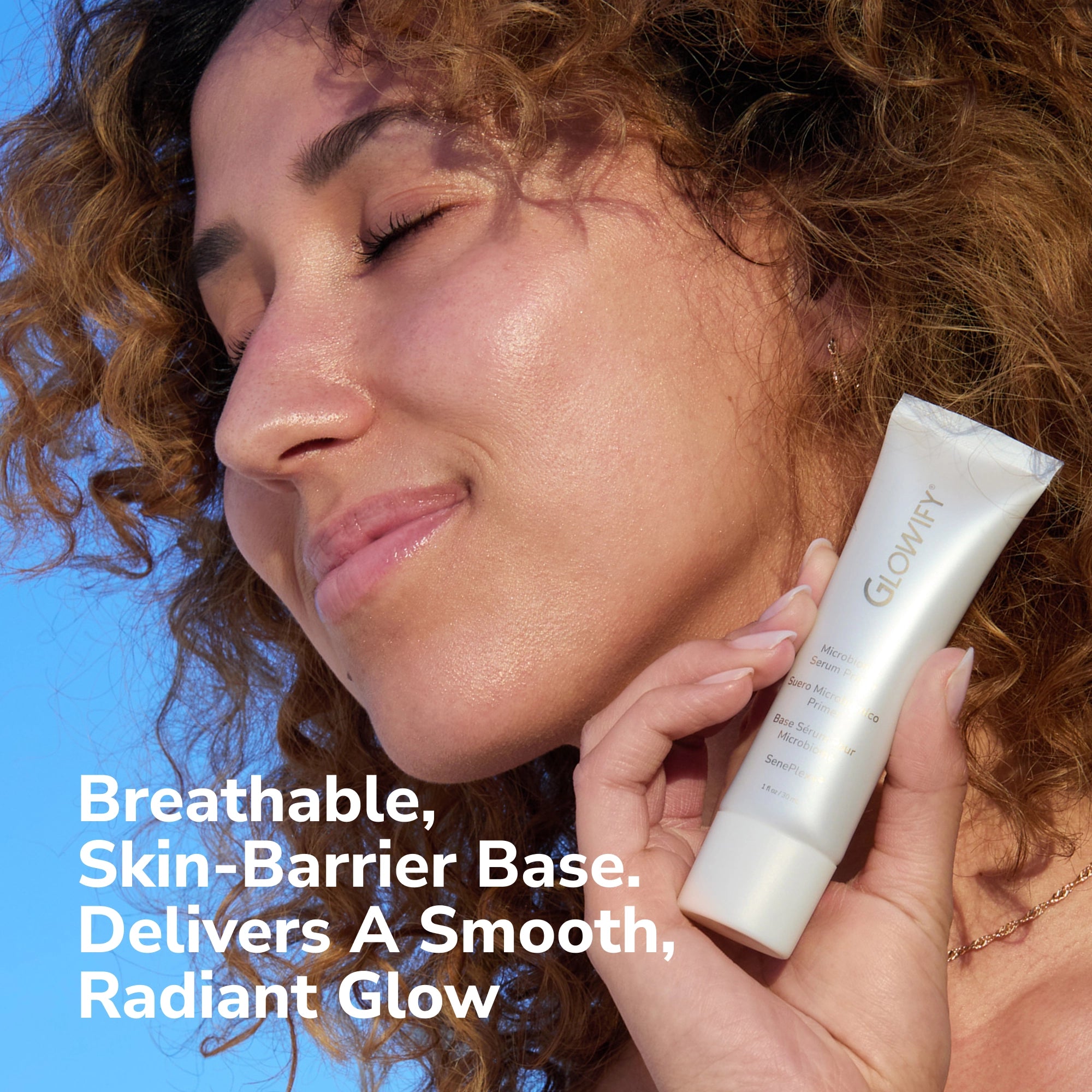 Lipsense Glowify Microbiome Serum Primer viso glow