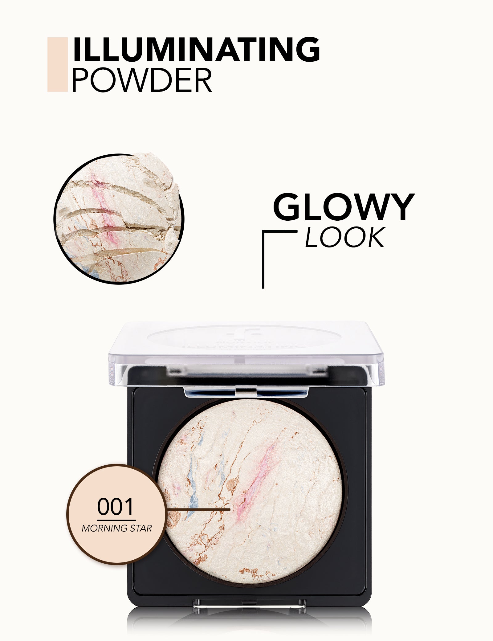 Pretty Powder Illuminator 001 Morning Star cipria shimmer