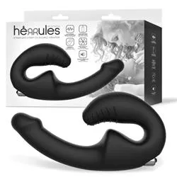INTOYOU Per coppie Strap-on Strapless Vibratore Doppio Coppia