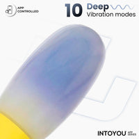 INTOYOU NexEgg uovo vibrante giallo/viola 10 modi app