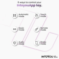 INTOYOU Sendel Vibratore con App 3 Funzioni