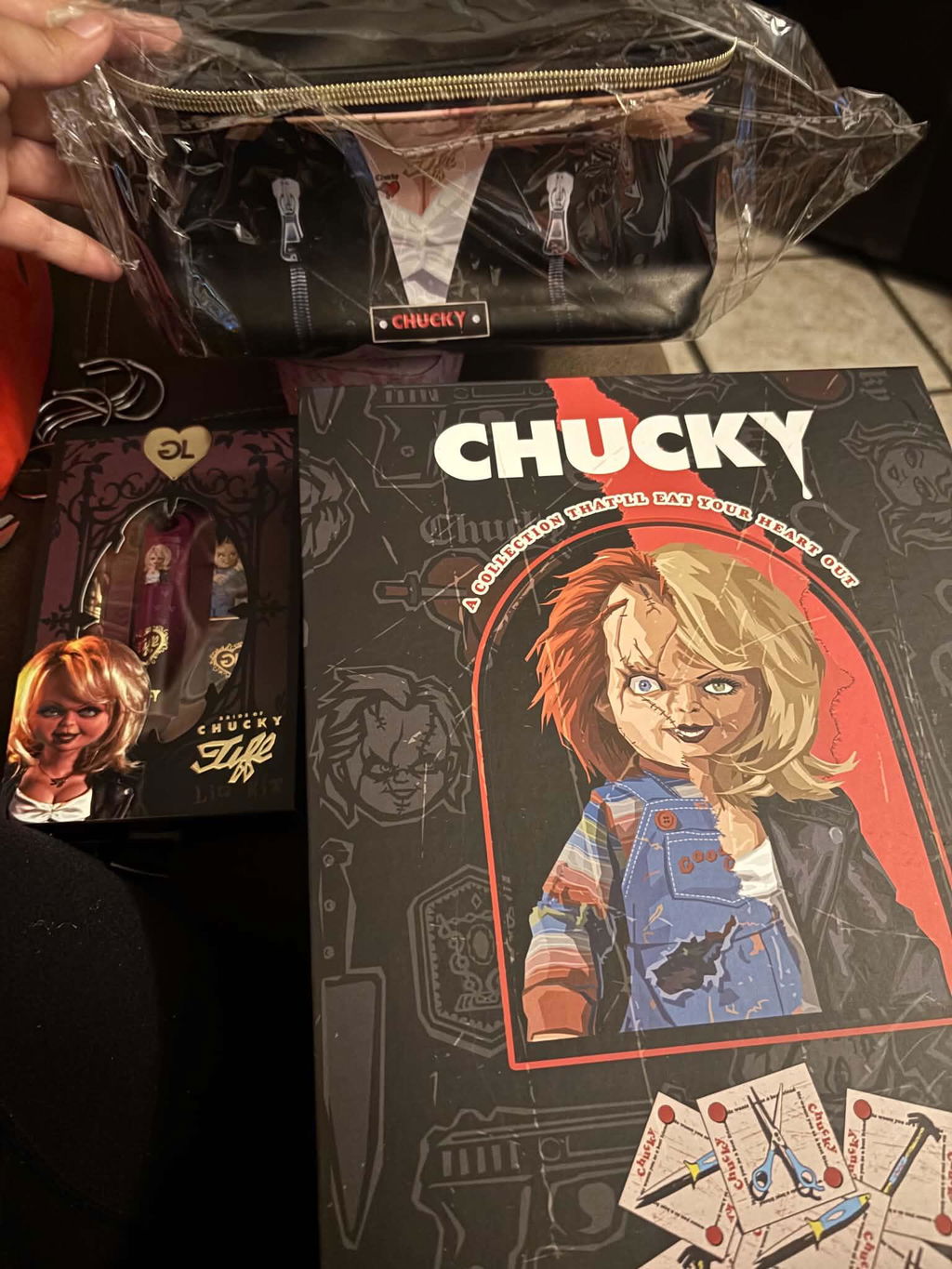 Glamlite Chucky Crazy In Love bundle trucco palette 8 pezzi