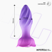 INTOYOU Moxy Plug Anale Rotante Vibrante con App