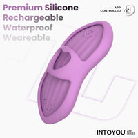 INTOYOU Laia stimolatore dito riscaldante 39° lavanda app