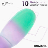 INTOYOU Uova NexEgg ovulo vibrante lilla app USB-C