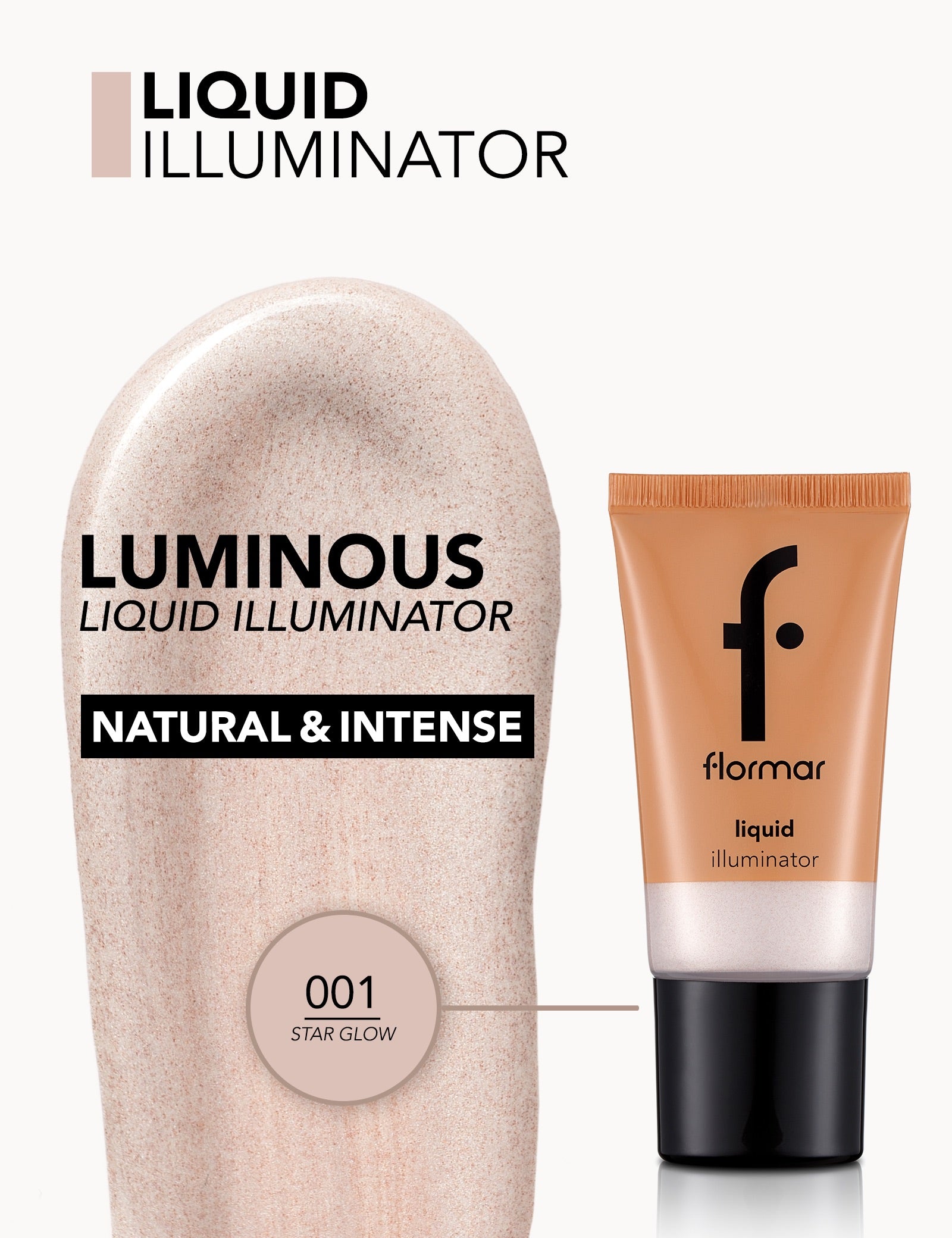 Pretty by Flormar Liquid Illuminator highlighter 01 Star Glow