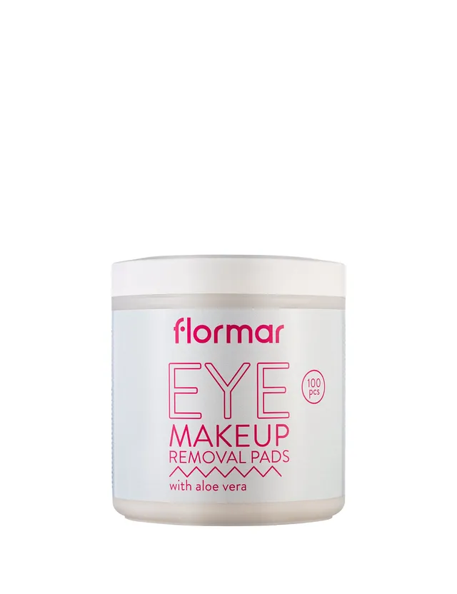 Pretty by Flormar Eye Makeup Removal Pads dischetti aloe vera