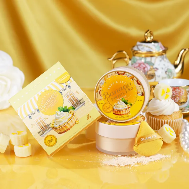 Glamlite Banana Cream Pie cipria fissante 35 g baking