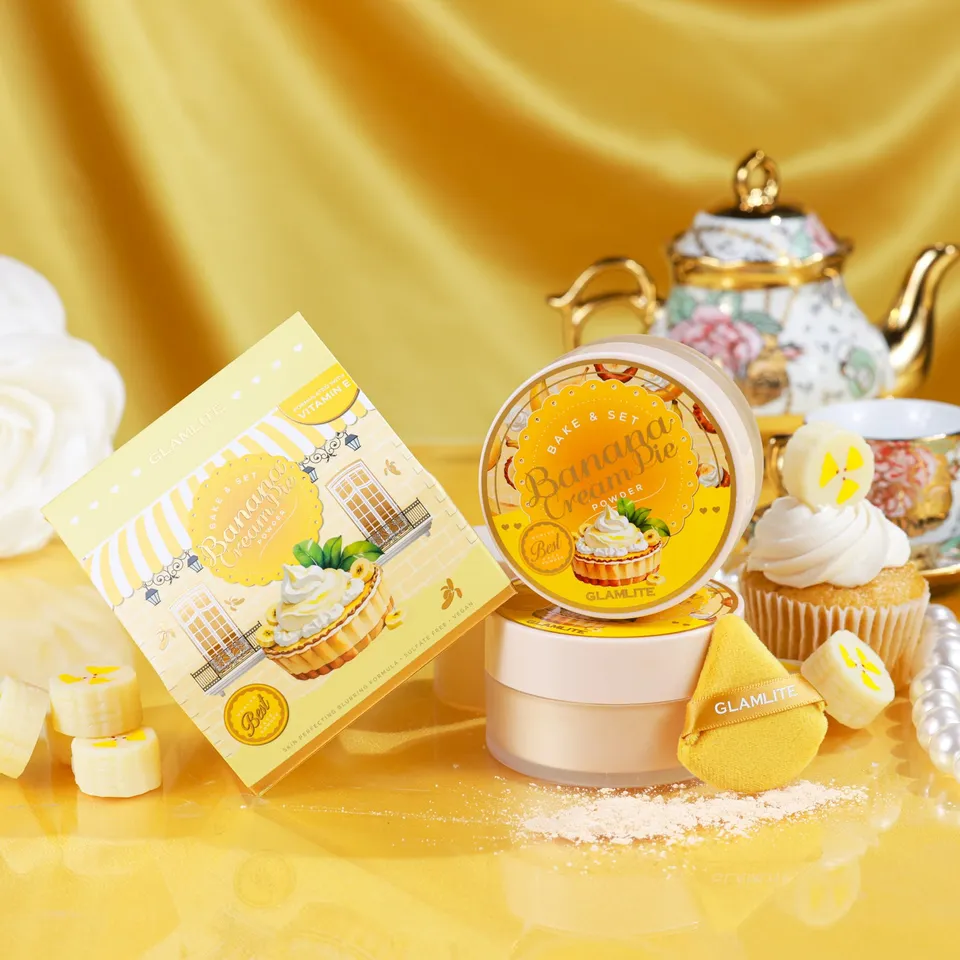 Glamlite Banana Cream Pie cipria fissante 35 g baking