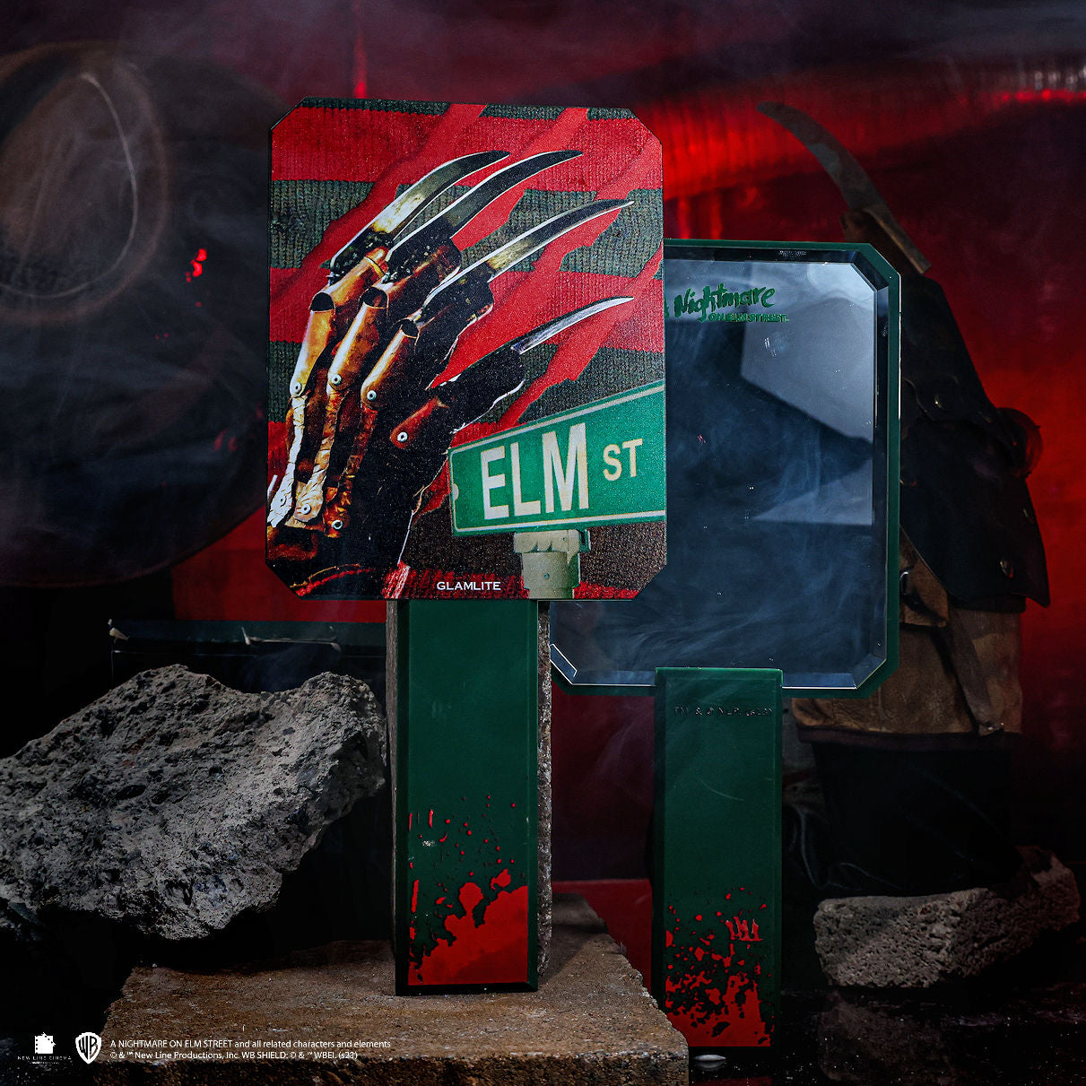 Glamlite A Nightmare on Elm Street specchio Freddy Krueger