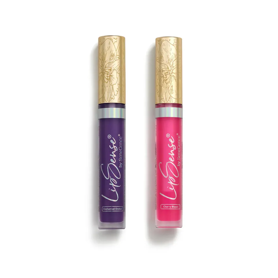 LipSense Bloom Plush PH Glossy Tint Duo gloss labbra rosa