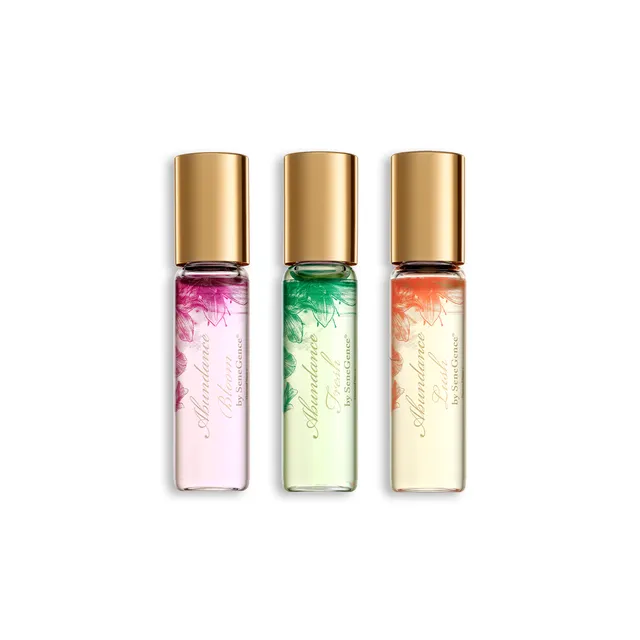 Lipsense Abundance Parfum Rollerball profumo trio viaggio